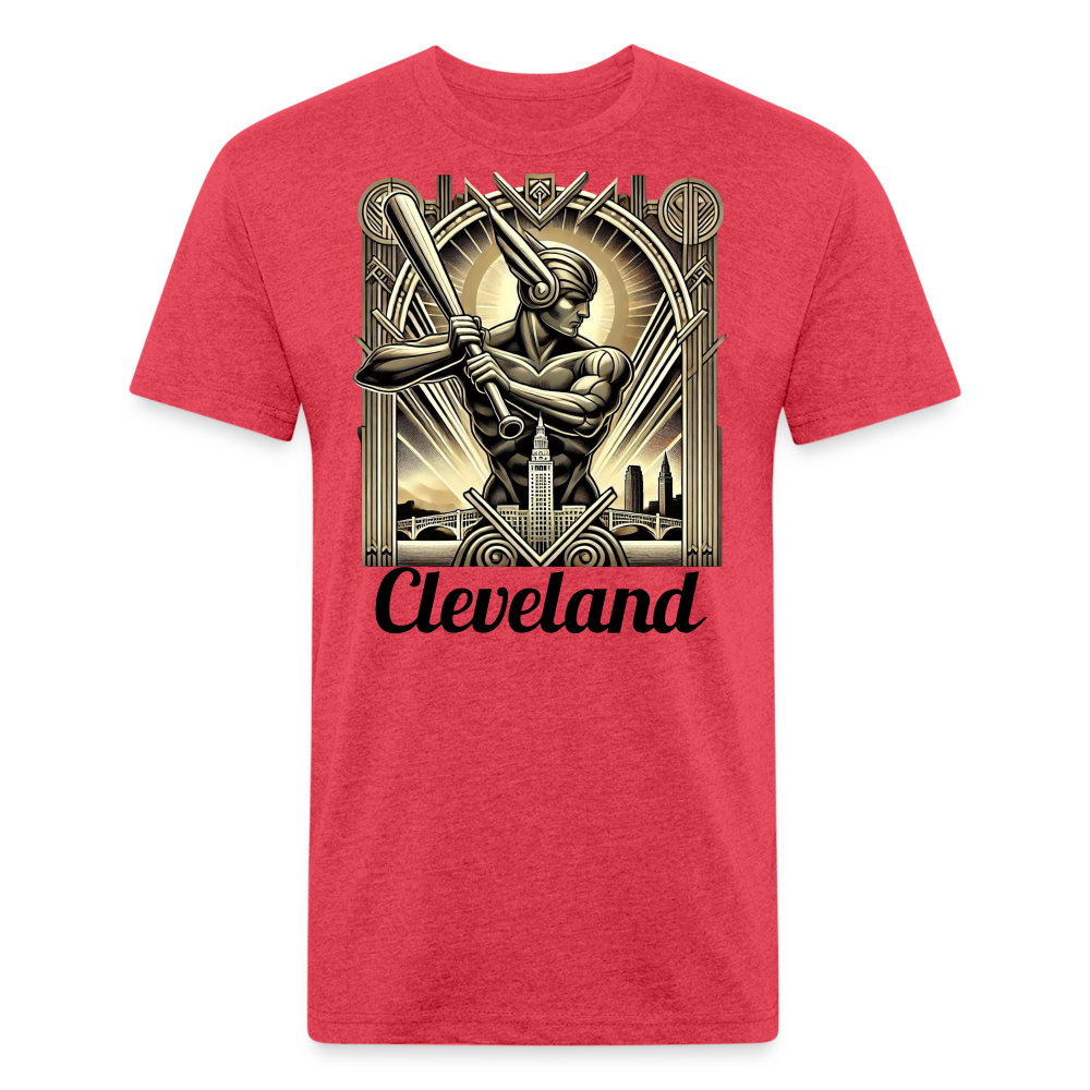 Cleveland Guardian T-Shirt - heather red