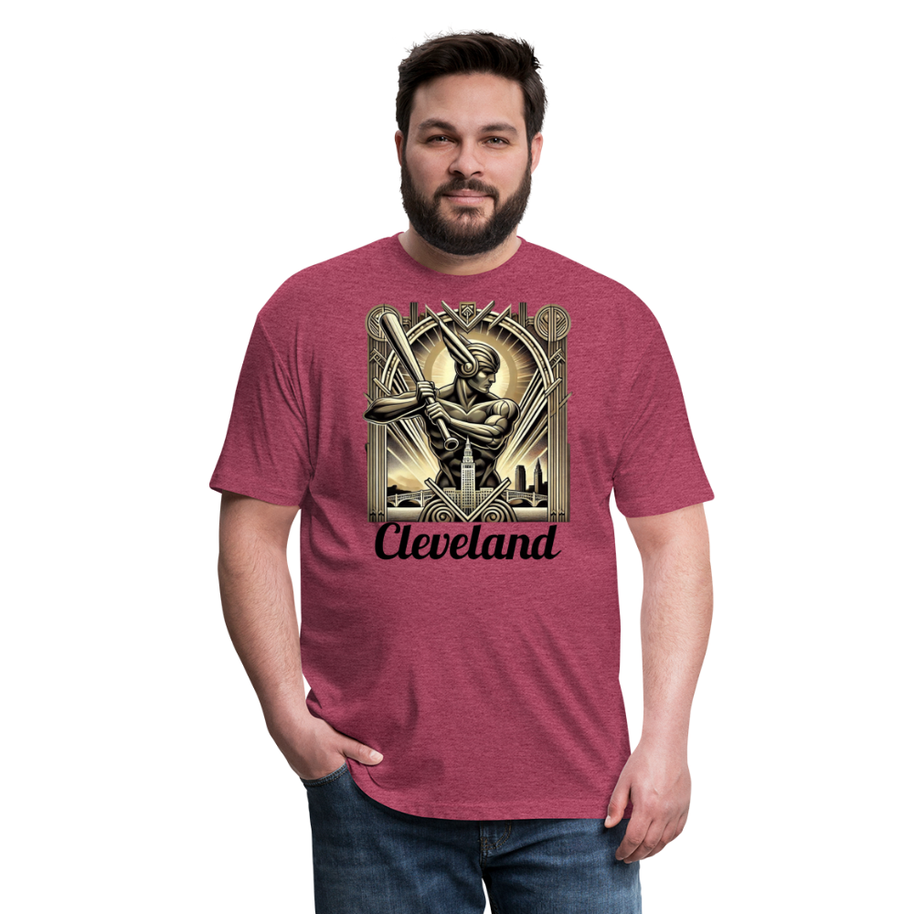 Cleveland Guardian T-Shirt - heather burgundy