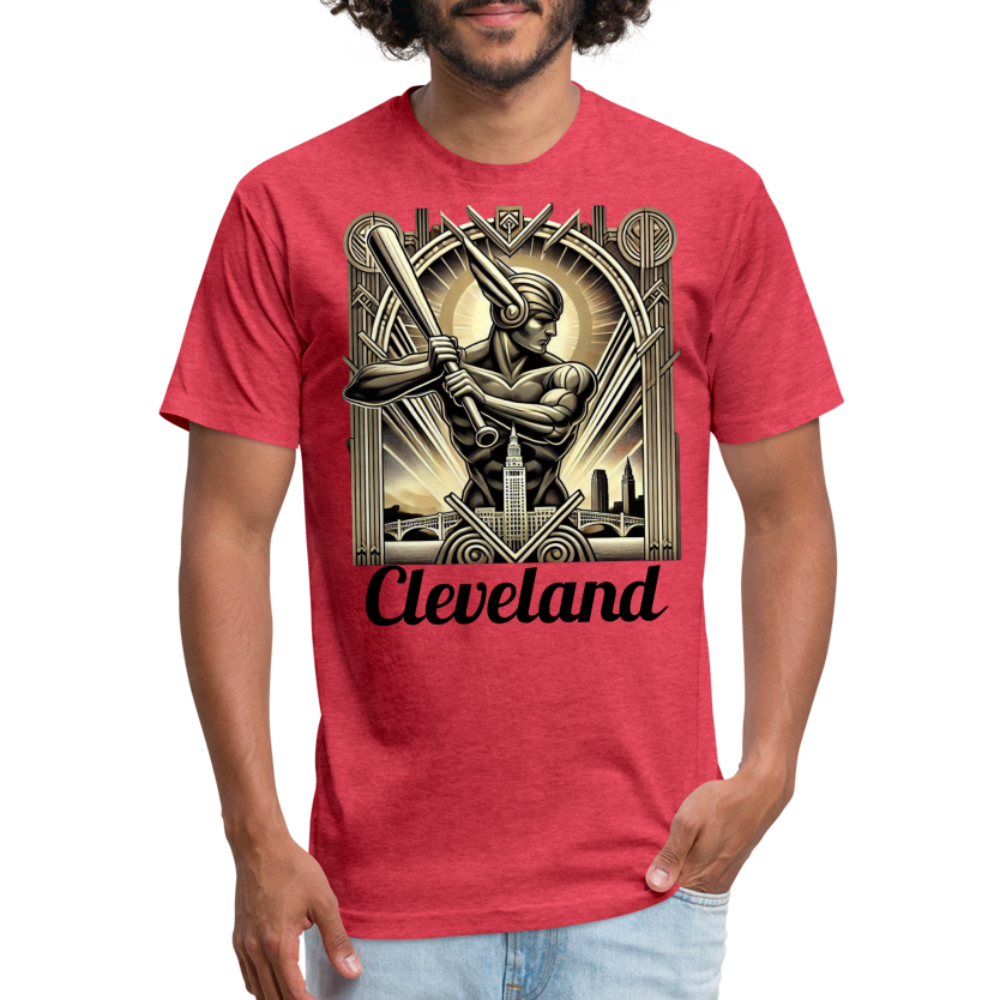 Cleveland Guardian T-Shirt - heather red