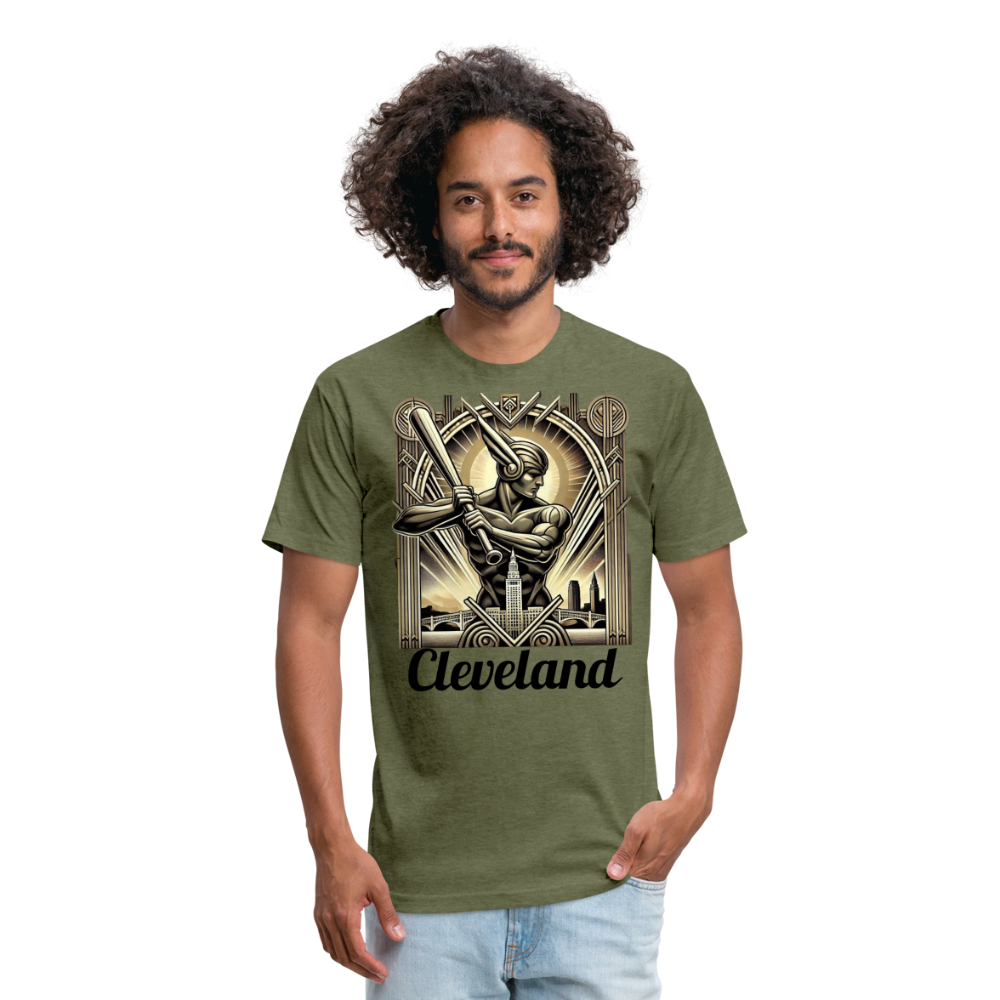 Cleveland Guardian T-Shirt - heather military green