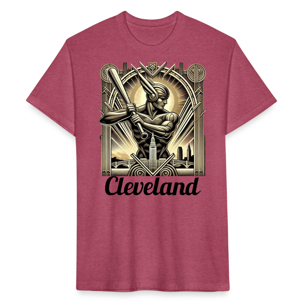 Cleveland Guardian T-Shirt - heather burgundy