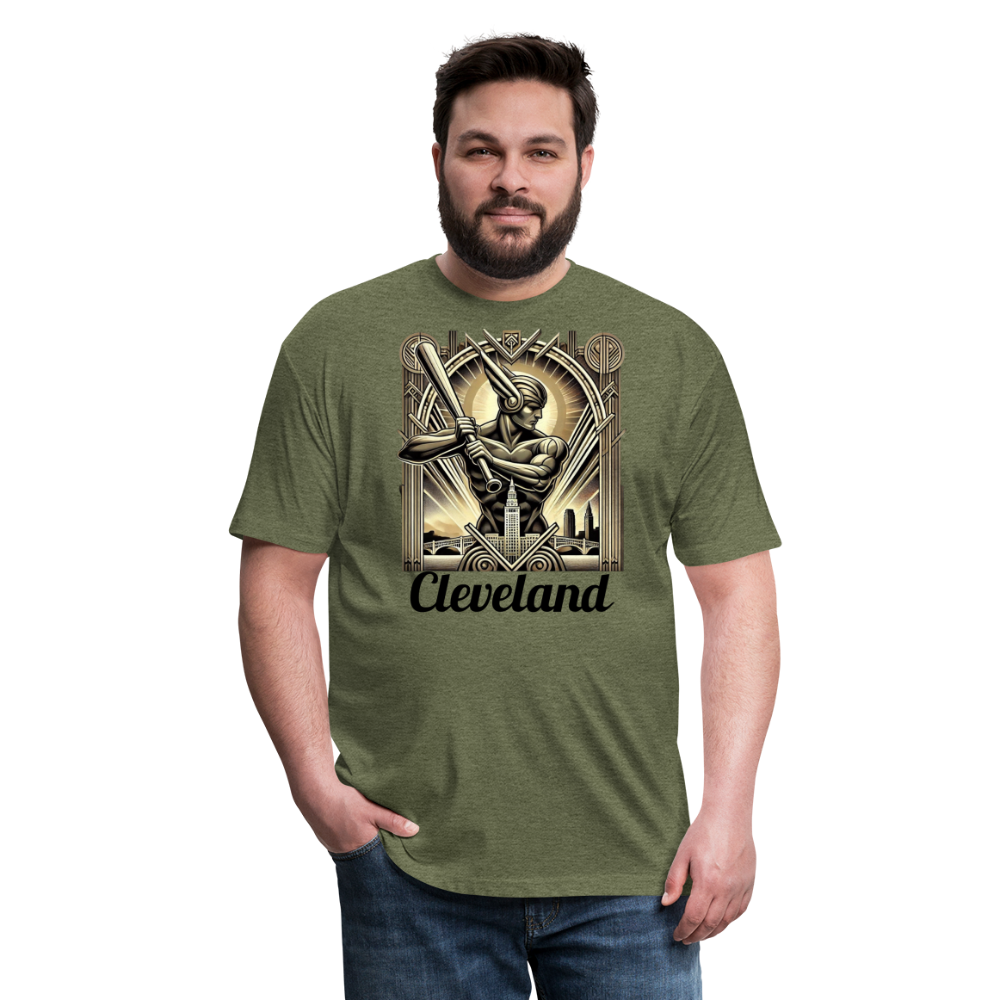 Cleveland Guardian T-Shirt - heather military green