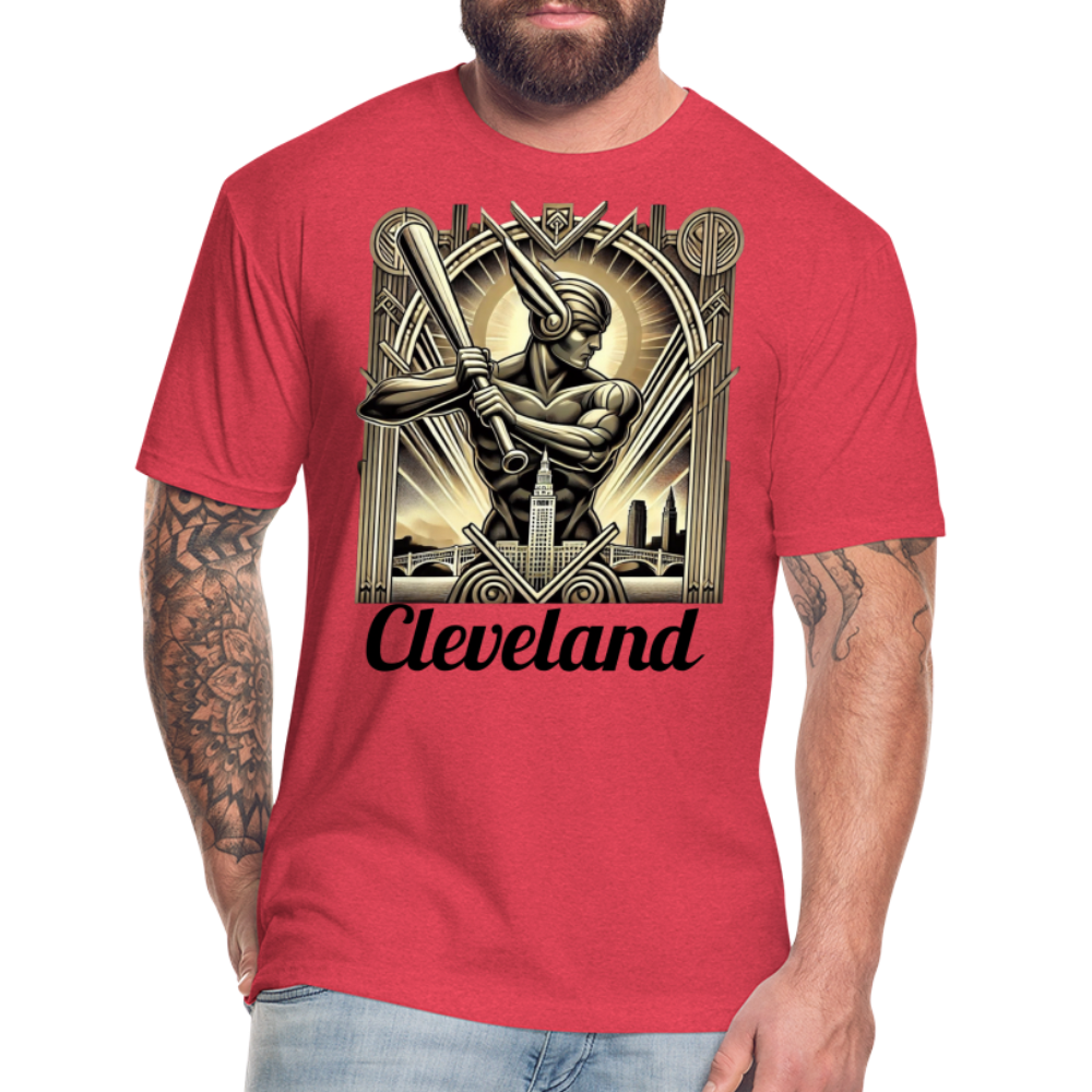 Cleveland Guardian T-Shirt - heather red