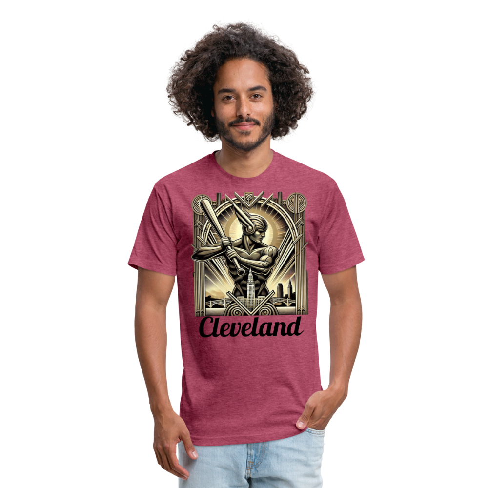 Cleveland Guardian T-Shirt - heather burgundy