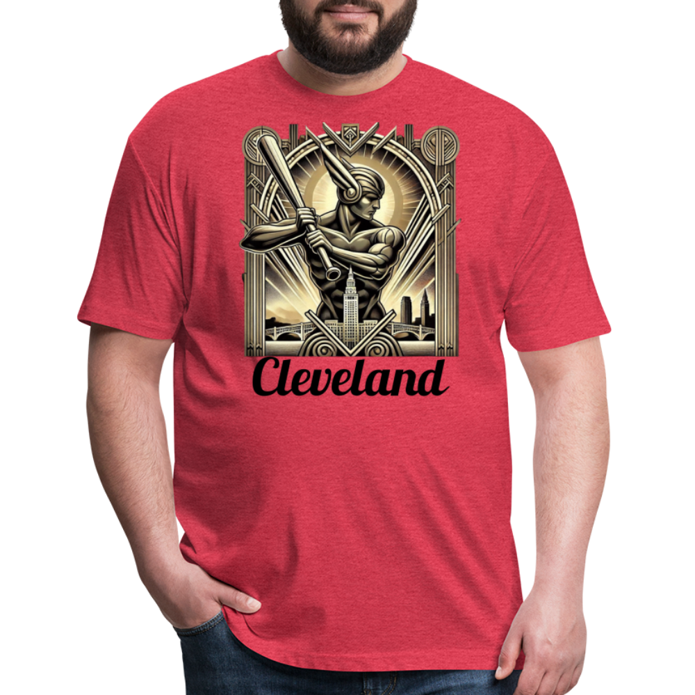 Cleveland Guardian T-Shirt - heather red