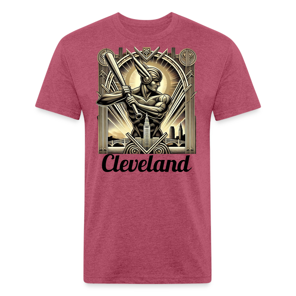 Cleveland Guardian T-Shirt - heather burgundy