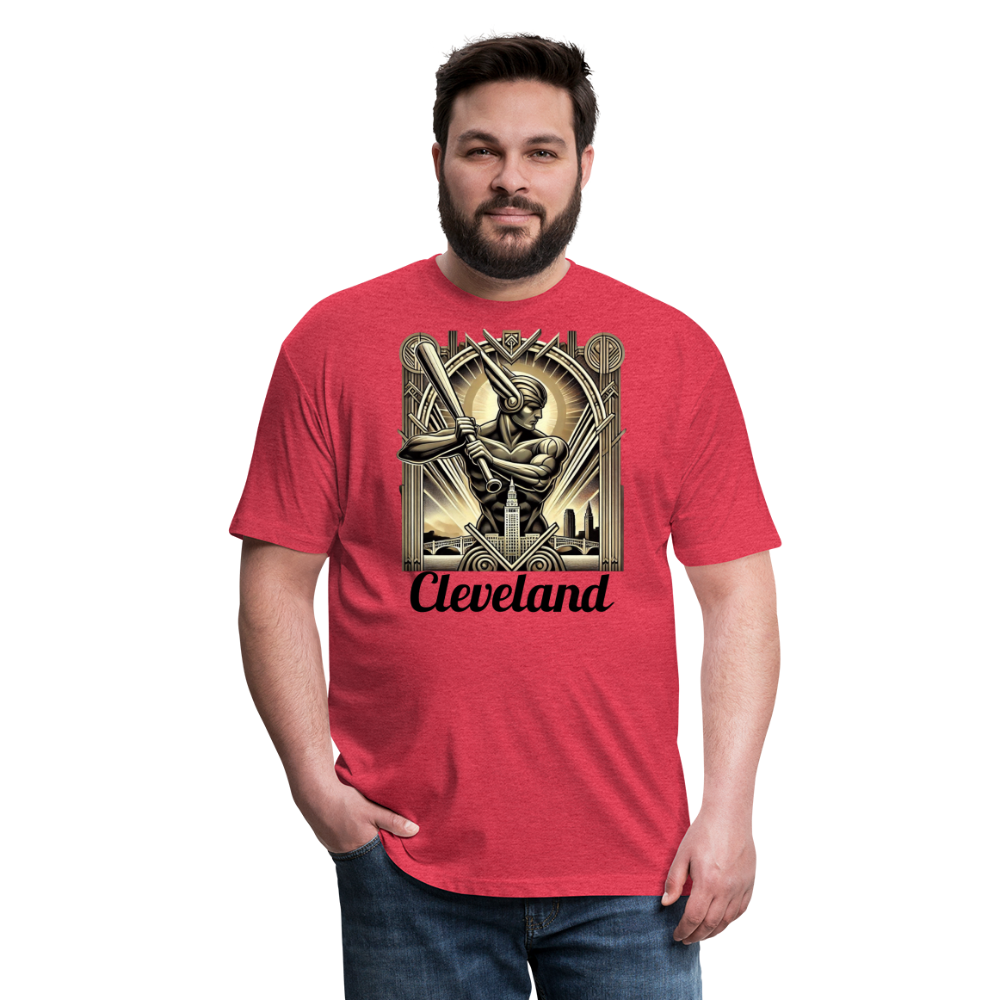 Cleveland Guardian T-Shirt - heather red