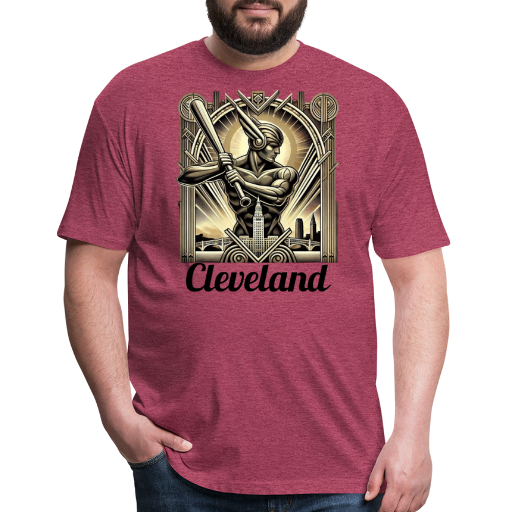 Cleveland Guardian T-Shirt - heather burgundy