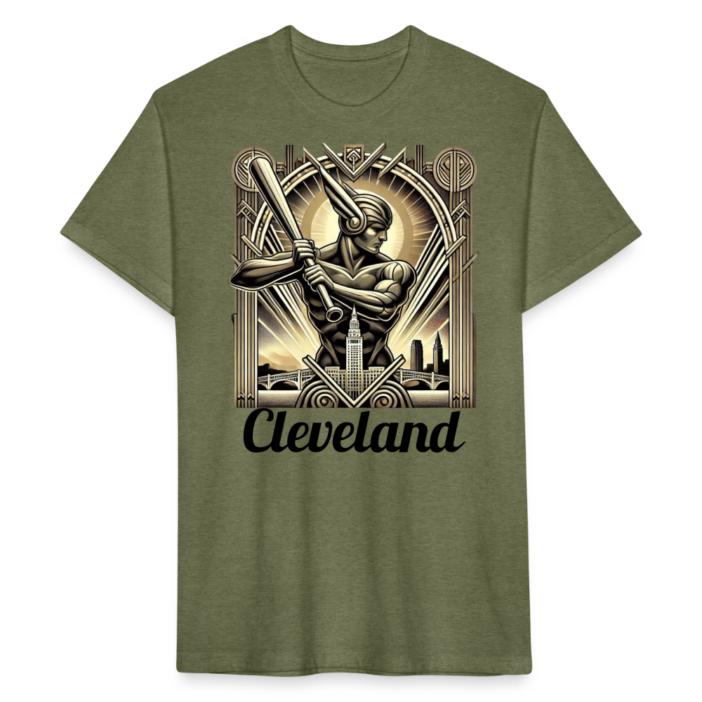 Cleveland Guardian T-Shirt - heather military green