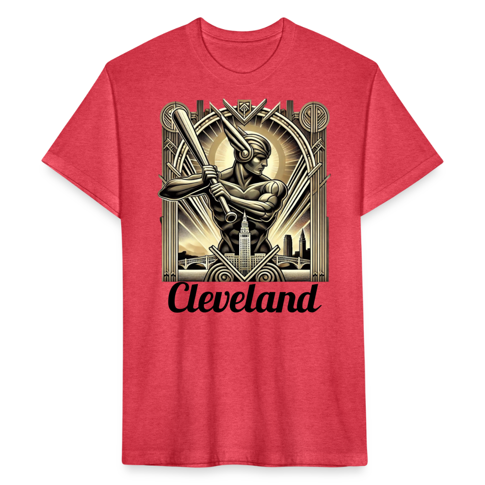 Cleveland Guardian T-Shirt - heather red