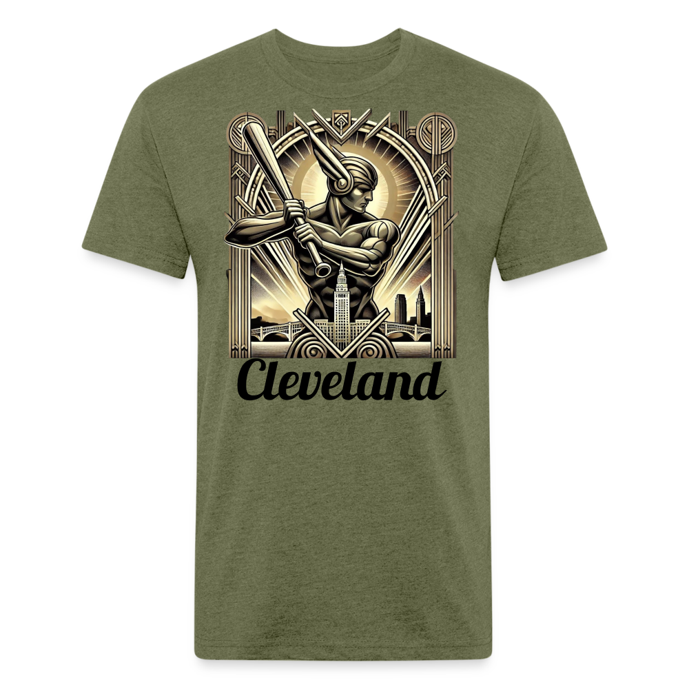 Cleveland Guardian T-Shirt - heather military green