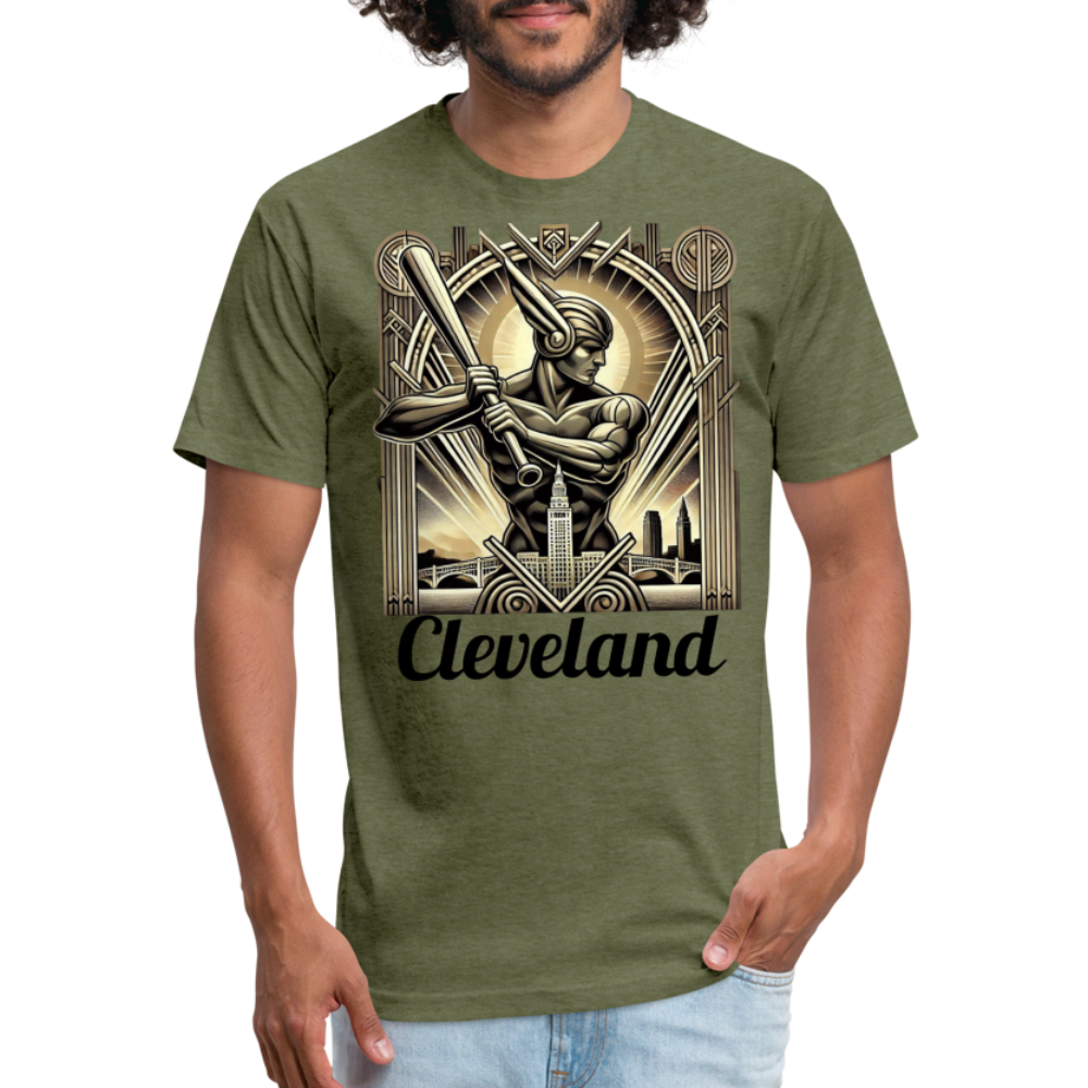 Cleveland Guardian T-Shirt - heather military green