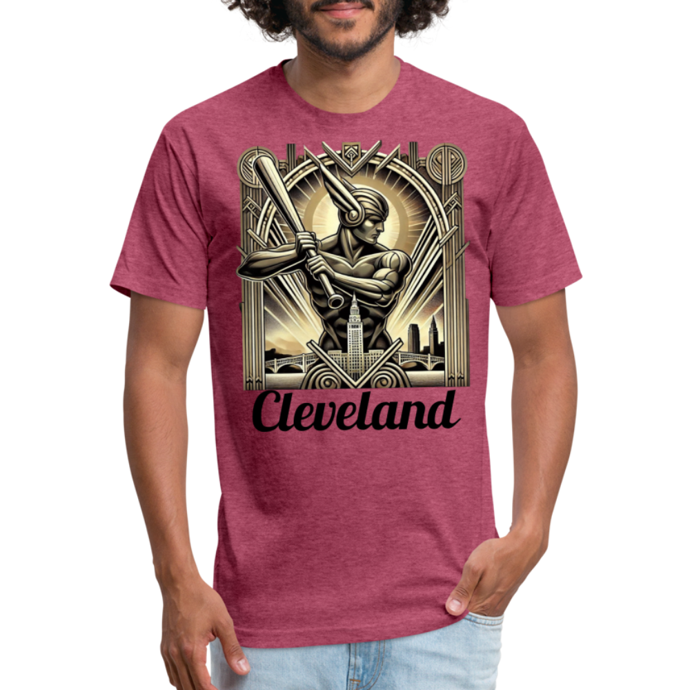 Cleveland Guardian T-Shirt - heather burgundy