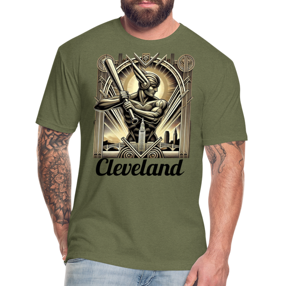 Cleveland Guardian T-Shirt - heather military green