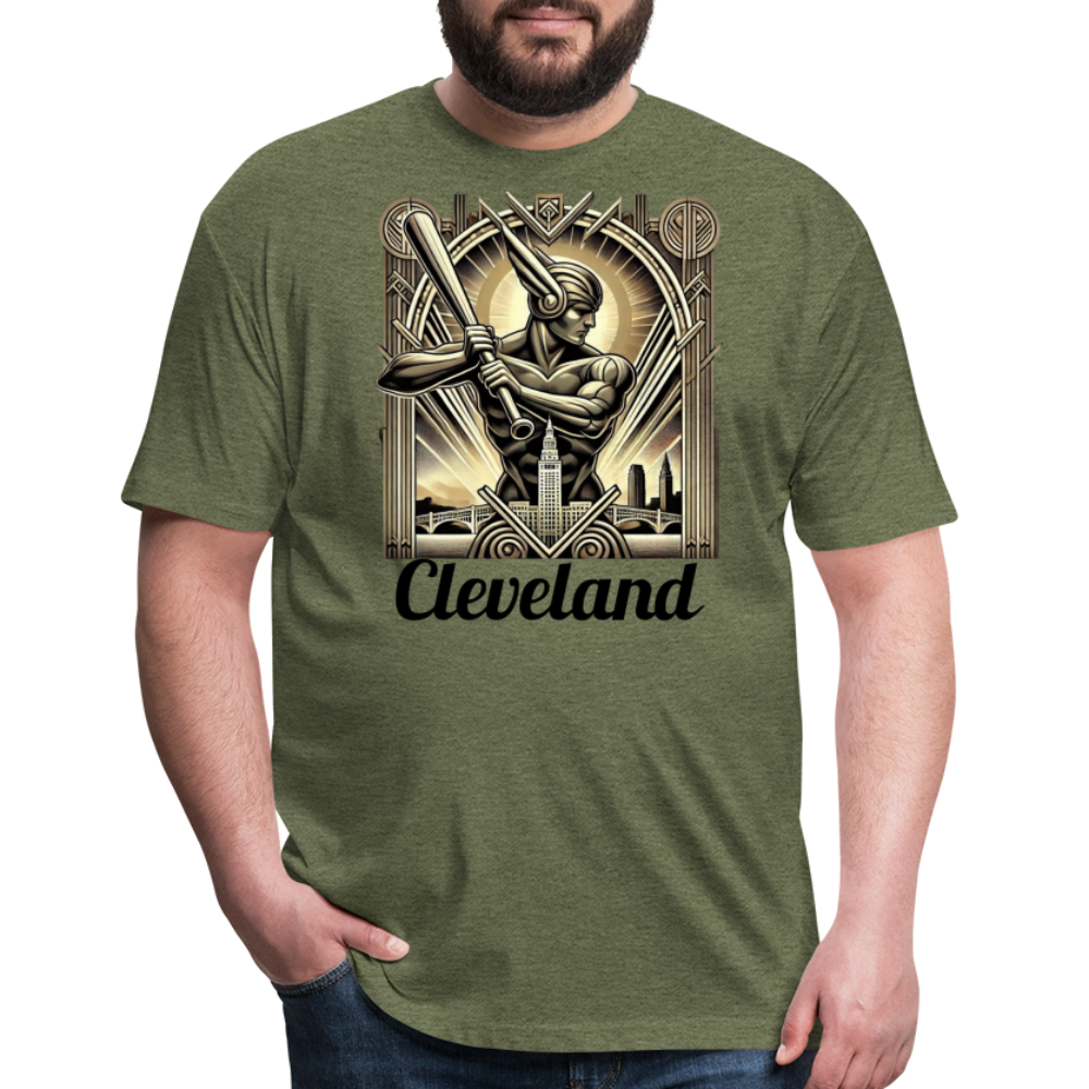 Cleveland Guardian T-Shirt - heather military green