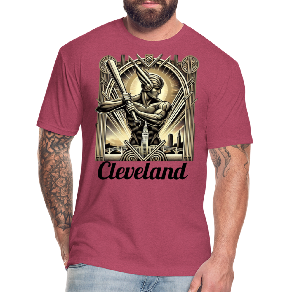 Cleveland Guardian T-Shirt - heather burgundy