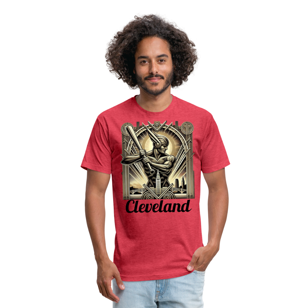 Cleveland Guardian T-Shirt - heather red